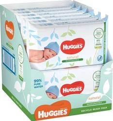 Huggies billendoekjes - biologisch afbreekbaar - 100% plasticvrij - 48 x 18 stuks - 864 doekjes